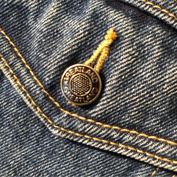 💙 Great Land Trading Company Jean Vest / Small 💙 - Picture 11 of 14